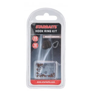 Стопоры StarbaitsHOOK RING KIT MUDDY BROWN  10шт
