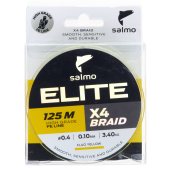 Шнур плет. Salmo Elite х4 BRAID Fluo Yellow 125/010