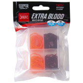 Насадки искусст. съедоб. LJ Pro Series EXTRA BLOOD WORM X/XL мотыль MIX1 160/240 шт Насадки искусст. съедоб. LJ Pro Series EXTRA BLOOD WORM X/XL мотыль MIX1 160/240 шт