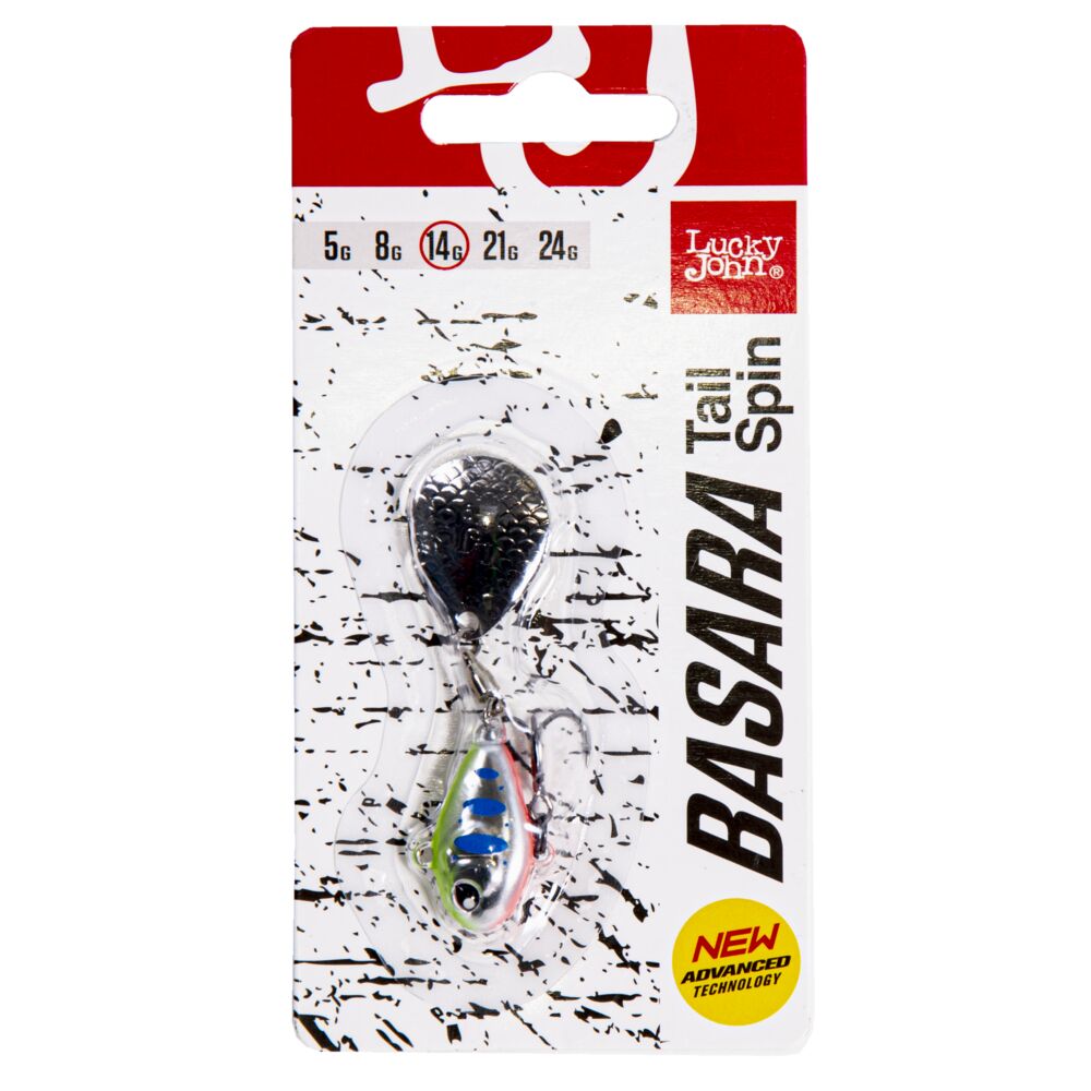 Тейл-спиннер Lucky John BASARA TAIL SPIN 14.0г 017 в блистере