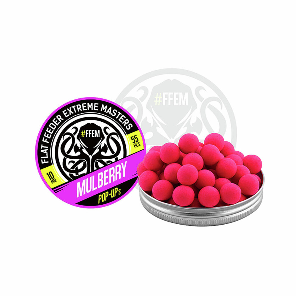 Насадочные бойлы FFEM Pop-Up Mulberry Florentine 10mm Насадочные бойлы FFEM Pop-Up Mulberry Florentine 10mm