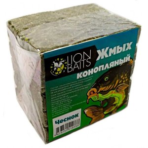 Жмых конопляный LION BAITS Макуха чеснок 20шт