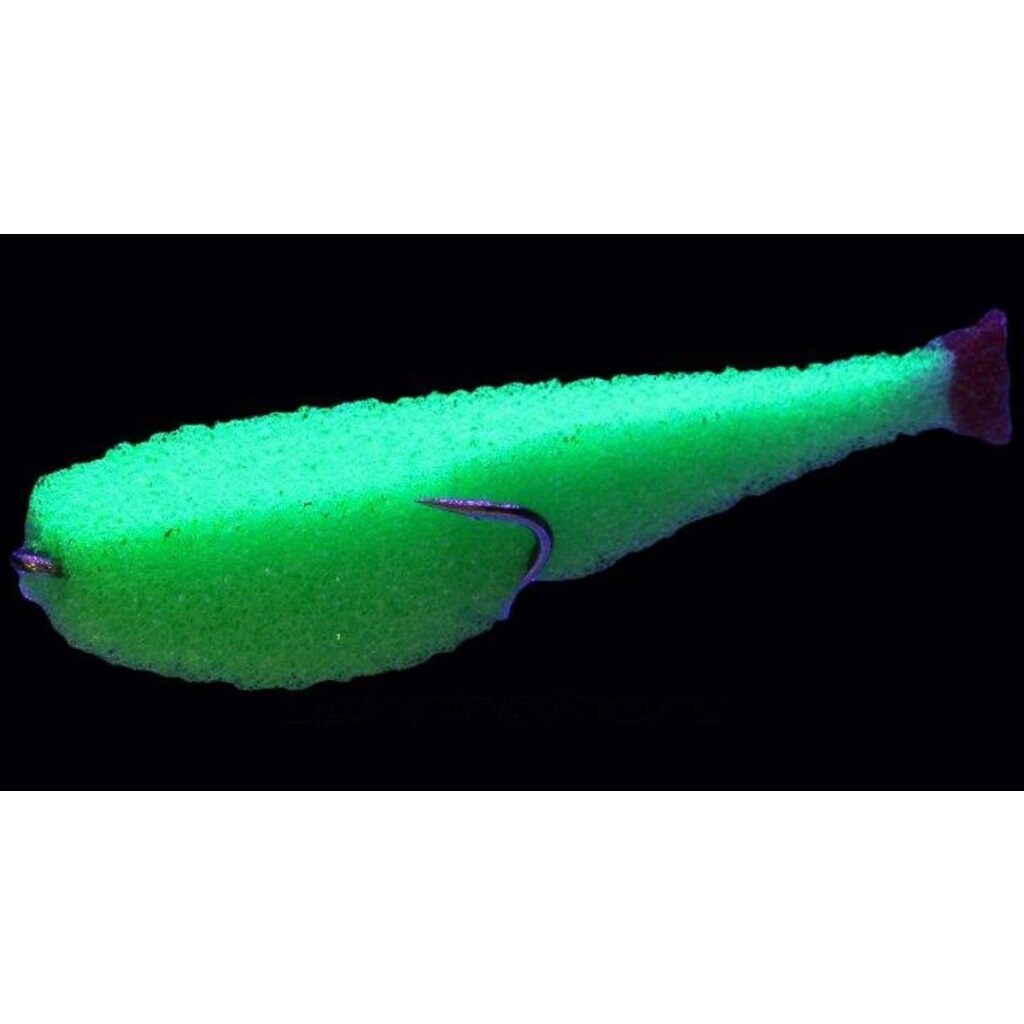 Поролоновая рыбка Lex Classic Fish CD UV 11 GBGBB (зеленое тело/зеленая спина/красный хвост)