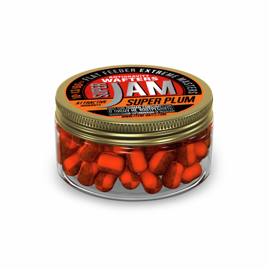 Насадочные бойлы FFEM Jam Wafters Super Plum 10x13 Насадочные бойлы FFEM Jam Wafters Super Plum 10x13