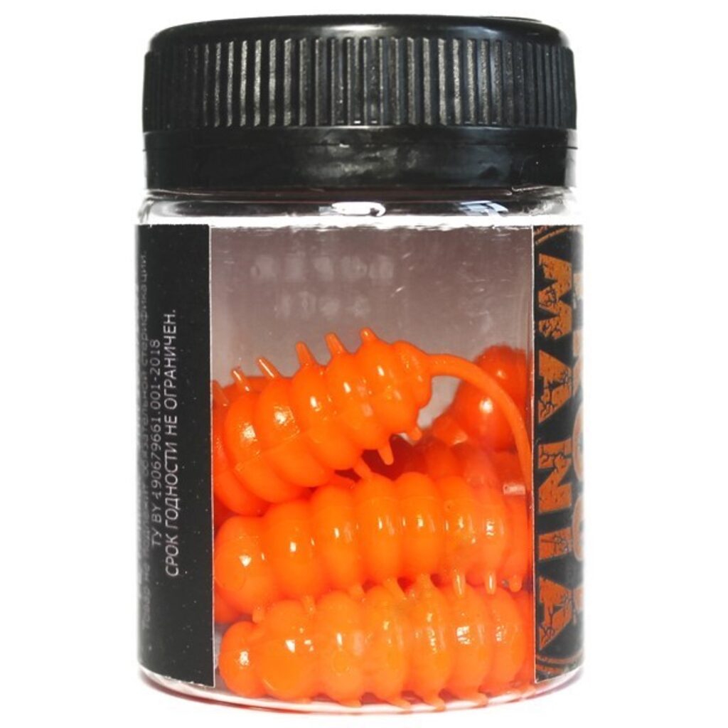 Силиконовая приманка TroutMania Lohmatka 1.8 цв.006 (8шт.)