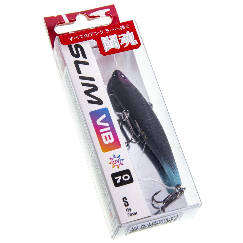 Воблер тонущ. вертикал. LJ Pro Series SLIM VIB S 70.00/370