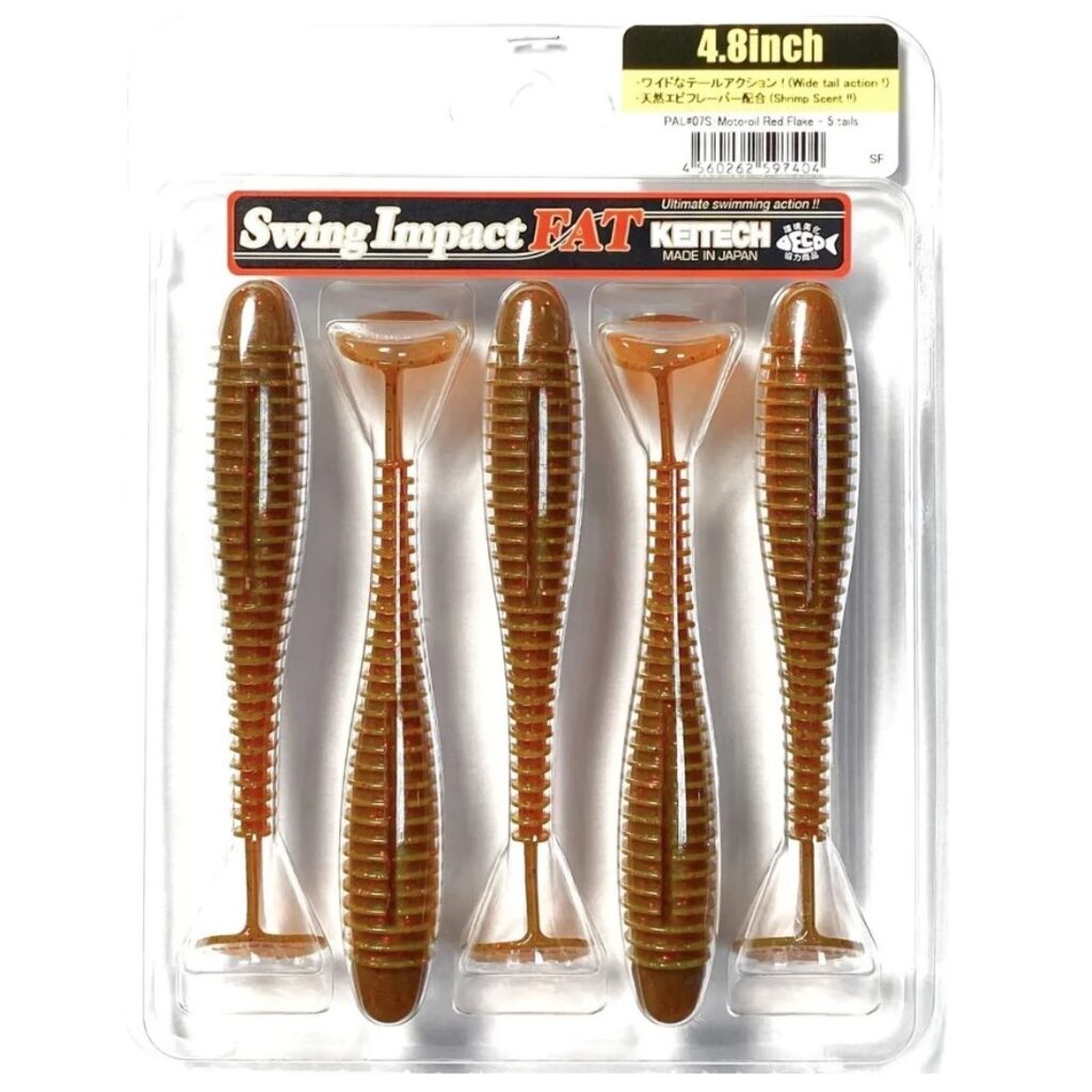 Приманка силиконовая Keitech Swing Impact FAT 4.8 Приманка силиконовая Keitech Swing Impact FAT 4.8