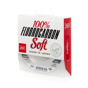 Леска моно. Lucky John FLUOROCARBON Soft 100/016