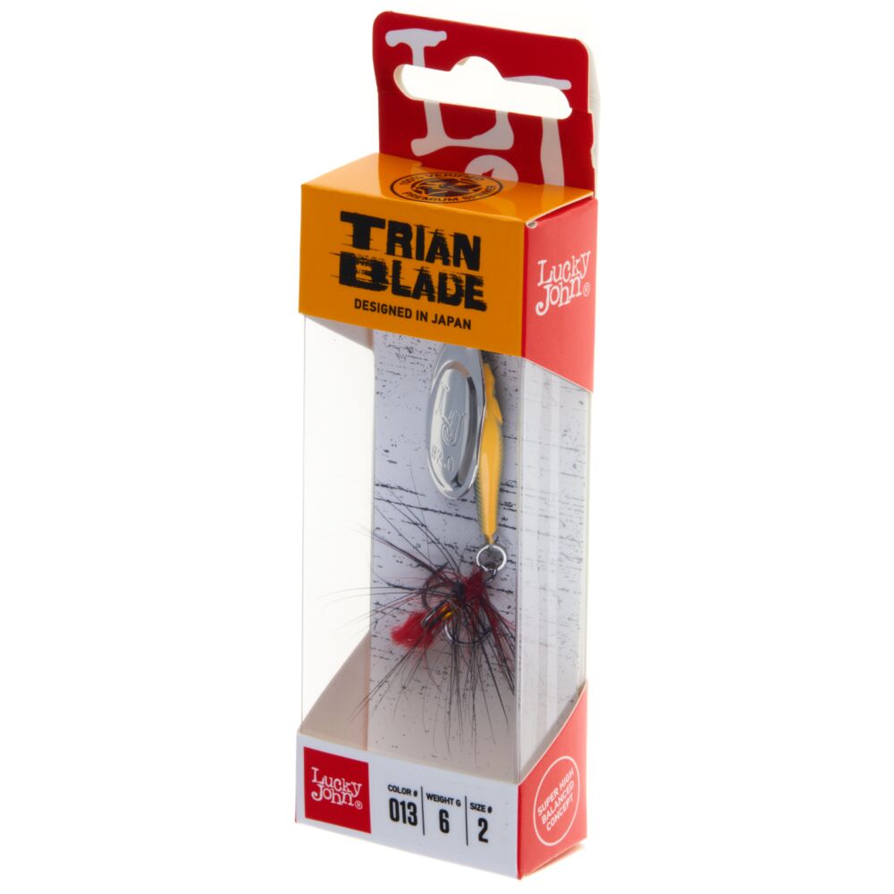 Блесна вращ. Lucky John TRIAN BLADE ROUND 06.0г 013 в блистере