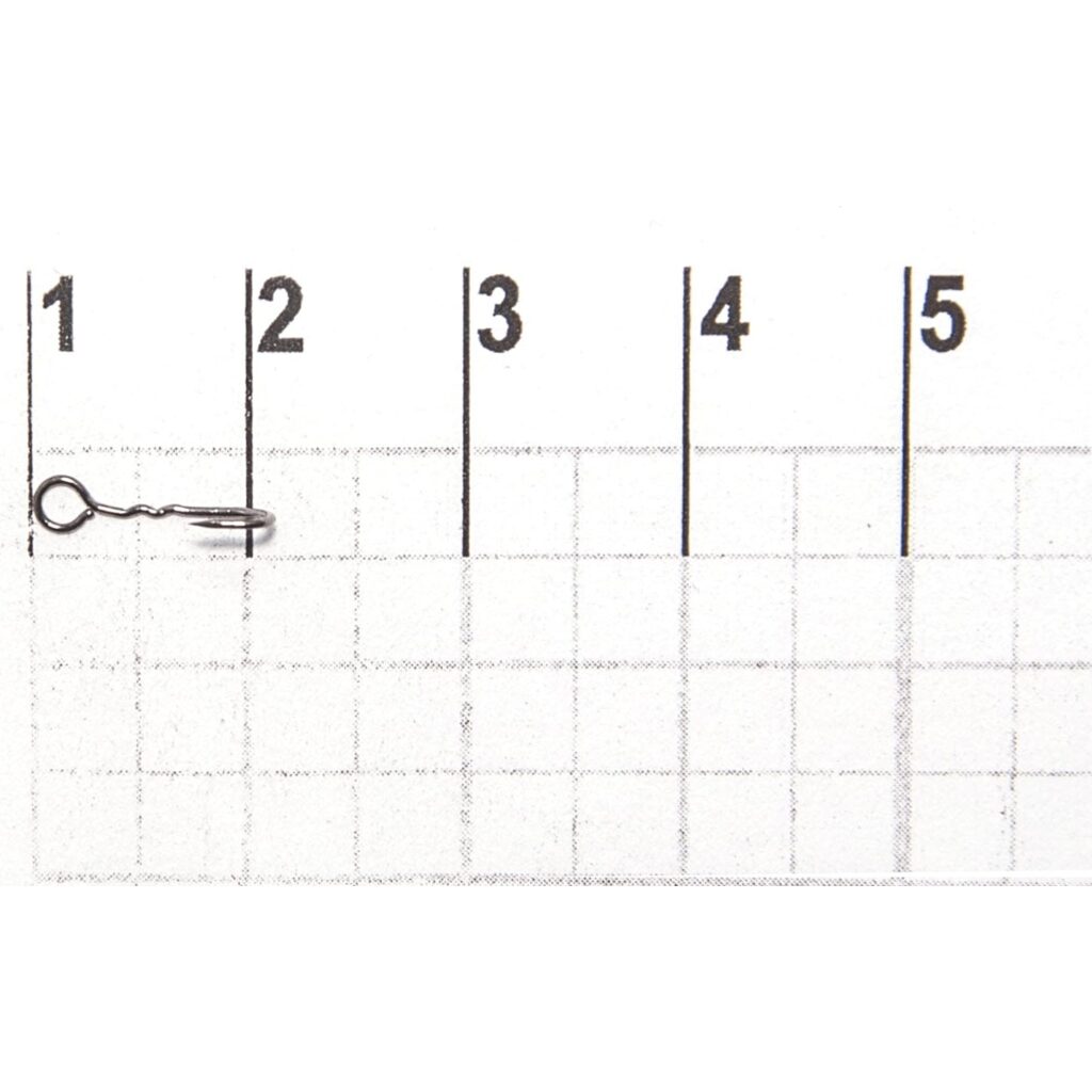 Одинарный крючок Round Bent Fixative Shank 12 15шт.