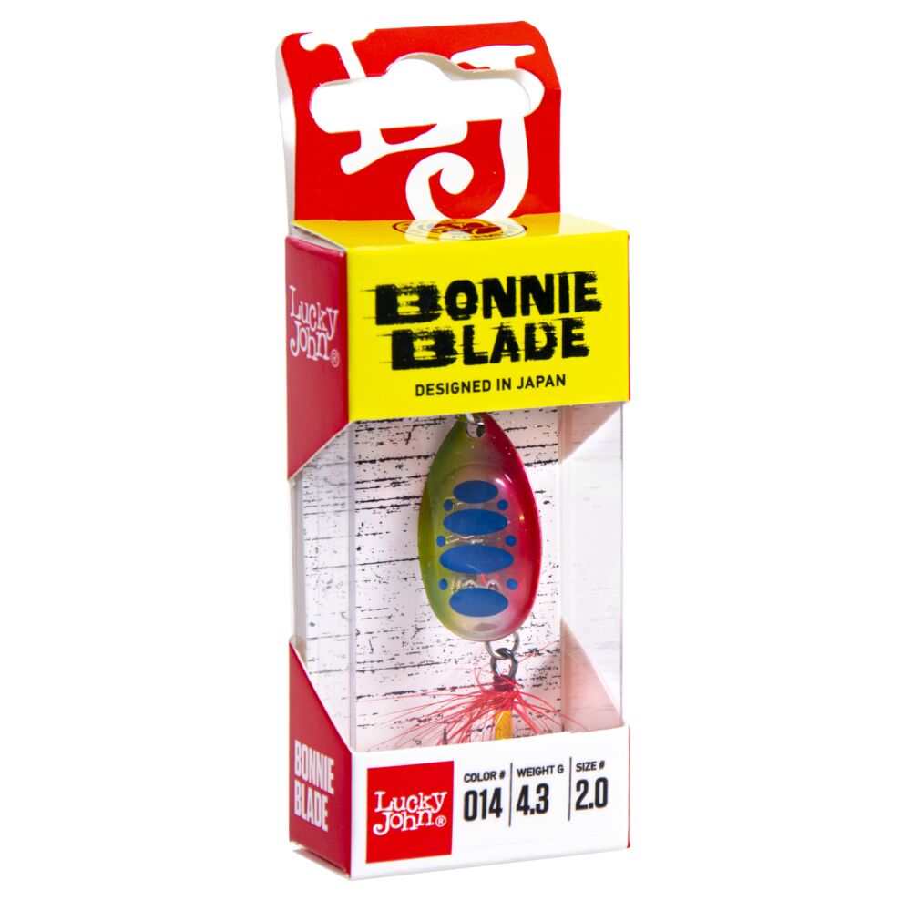 Блесна вращ. Lucky John BONNIE BLADE 02 04.3г 014 в блистере