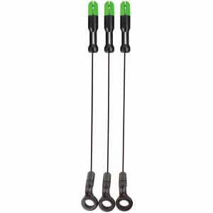 Сигнализаторы поклевки рыболовные Fox Black Label Green Stealth (3шт)