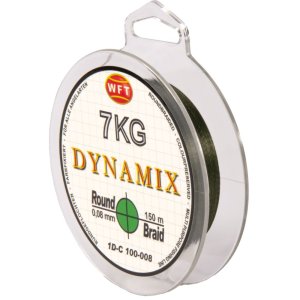 Плетеный шнур WFT Round Dynamix grün 7KG 150 m