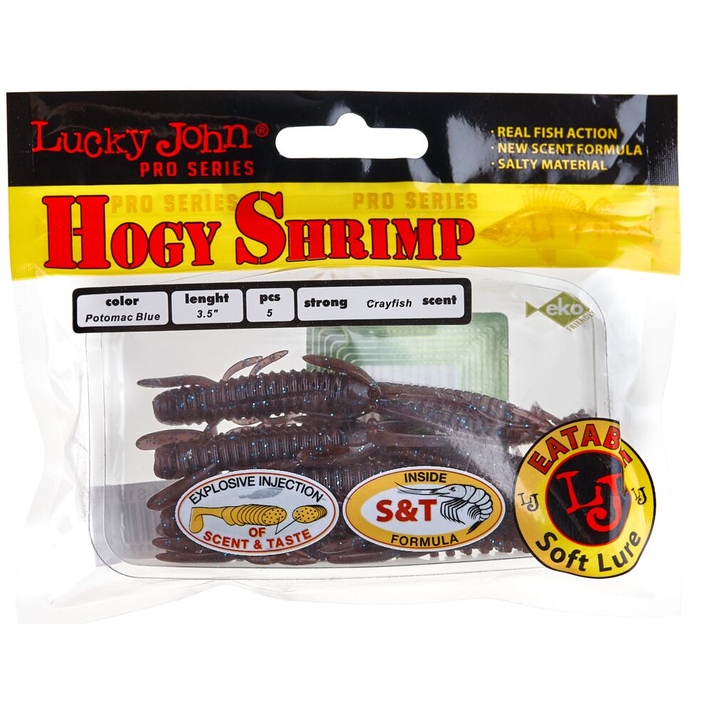Виброхвосты съедоб. искусст. LJ Pro Series HOGY SHRIMP 3.5in(08.90)/S19 5шт. Виброхвосты съедоб. искусст. LJ Pro Series HOGY SHRIMP 3.5in(08.90)/S19 5шт.