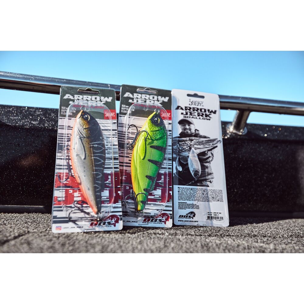 Воблер плав. LJ BBS Original ARROW JERK S 015.00/027 Воблер плав. LJ BBS Original ARROW JERK S 015.00/027
