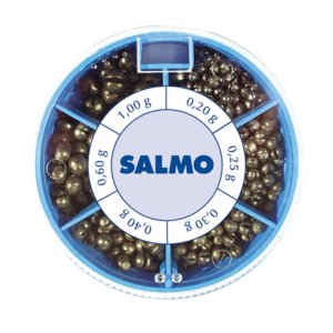 Грузила Salmo ДРОБИНКА PL 6 секц. станд. 100г набор