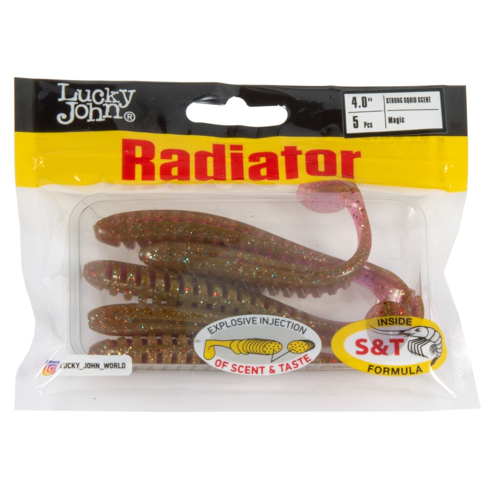 Виброхвосты съедоб. искусст. LJ Pro Series RADIATOR 4.0