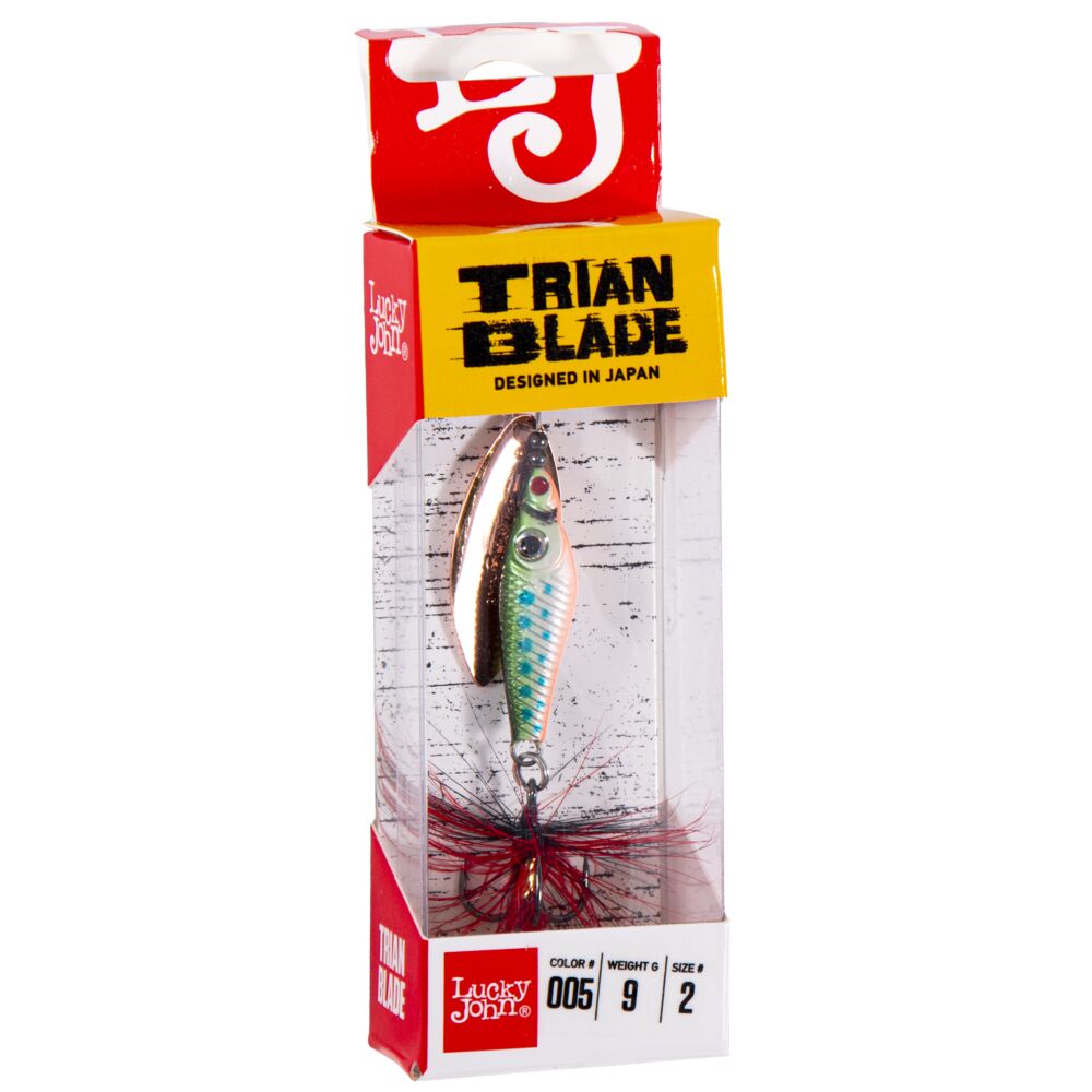 Блесна вращ. Lucky John TRIAN BLADE LONG 09.0г 005
