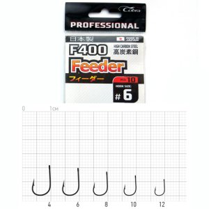 Крючки Cobra Pro FEEDER сер.F400 разм.004 10шт.
