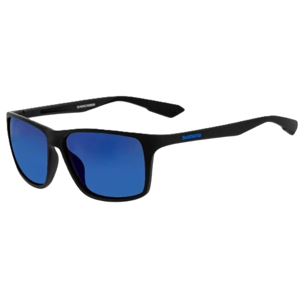 Очки поляризационные Shimano Eyewear Matte Black + Blue Mirror Очки поляризационные Shimano Eyewear Matte Black + Blue Mirror