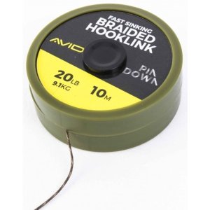 Поводок рыболовный Avid 20lb UNLEADED HOOK LINK (5)