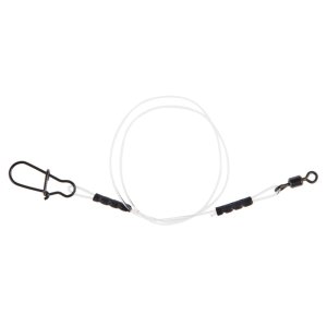 Поводки LJ HARD MONO оснащ. вертл. и застеж. 10кг 20см 5шт.