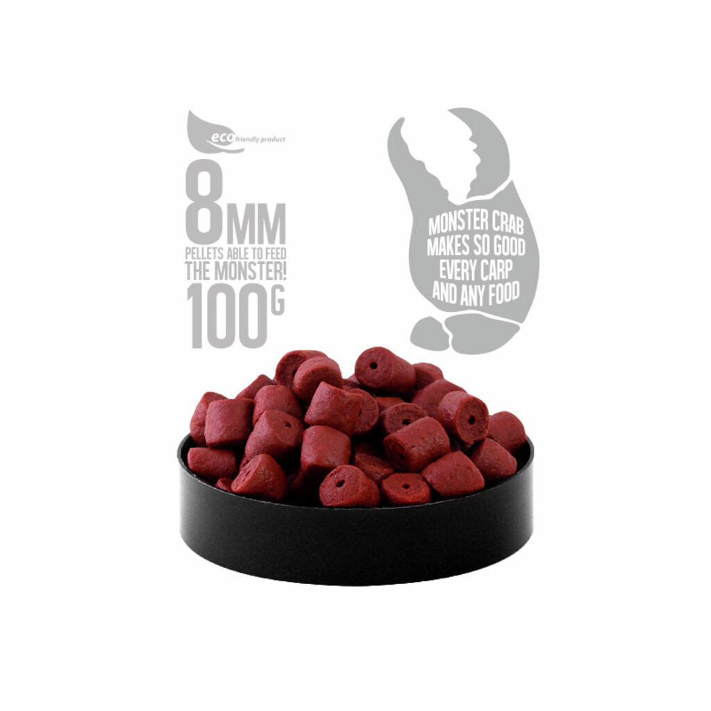 Пеллетс насадочный с отверстием FFEM Hookbaits Pellets Monster Crab 8mm Пеллетс насадочный с отверстием FFEM Hookbaits Pellets Monster Crab 8mm