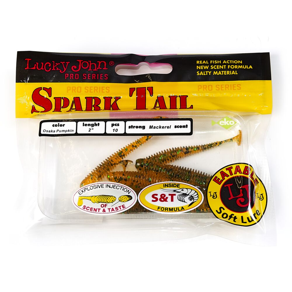 Виброхвосты съедоб. искусст. LJ Pro Series Spark Tail 2,0in(05,00)/PA19 10шт. Виброхвосты съедоб. искусст. LJ Pro Series Spark Tail 2,0in(05,00)/PA19 10шт.