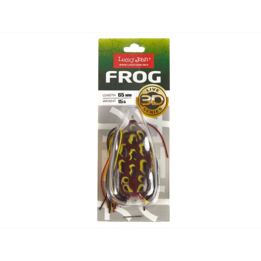Приманка мягкая LJ 3D Series FROG  2.6in(06.50)/005  1шт