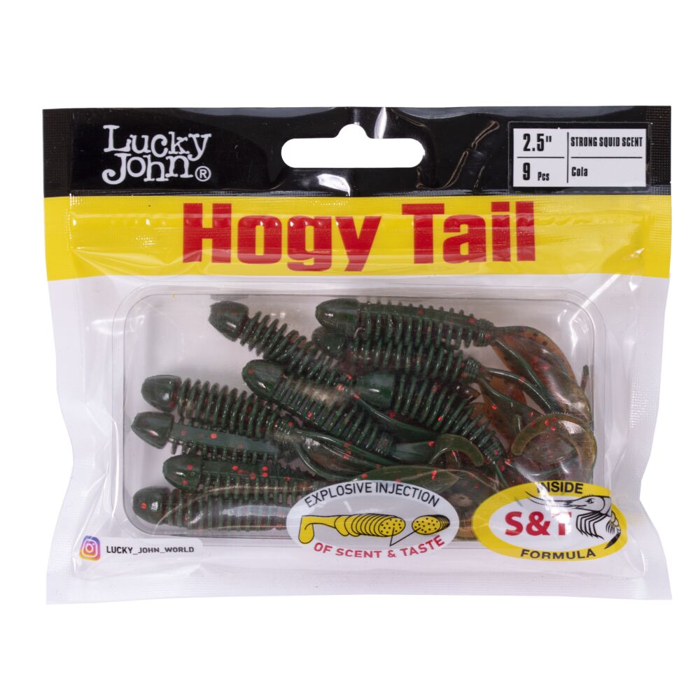 Твистеры съедоб. искусст. LJ Pro Series HOGY TAIL 2,5in (06.35)/PA16 9шт. Твистеры съедоб. искусст. LJ Pro Series HOGY TAIL 2,5in (06.35)/PA16 9шт.