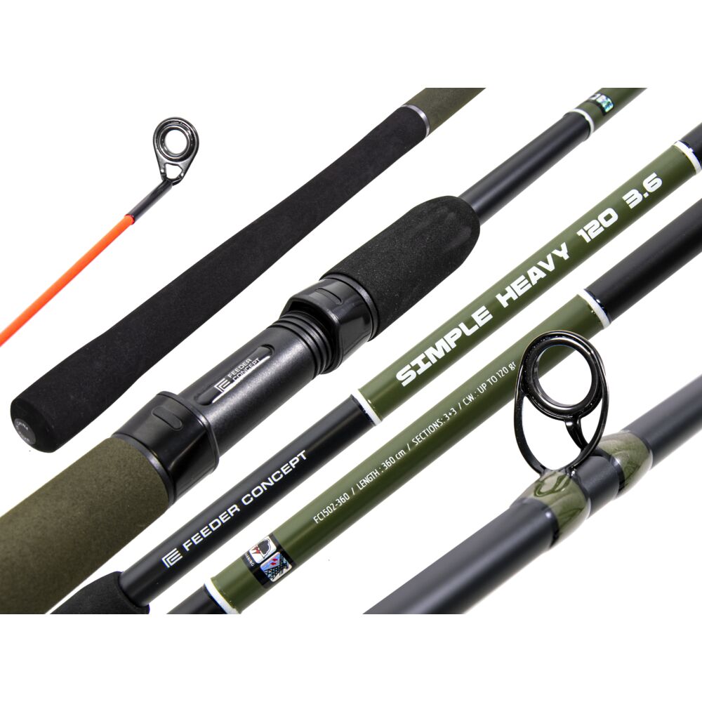 Удилище фидер. Feeder Concept Simple HEAVY 120 3.60