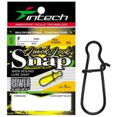 Застежка Intech Quick Lock Snap Matt black 0/9шт