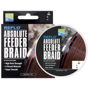 Шнур плетеный Preston Innovations Reflo Absolute Feeder Braid 150м 0,10мм