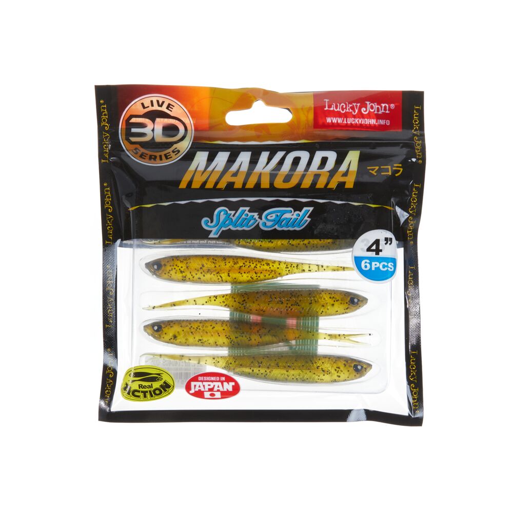 Виброхвосты LJ Pro Series 3D MAKORA SPLIT TAIL 4.0in(10,00)/005 6шт. Виброхвосты LJ Pro Series 3D MAKORA SPLIT TAIL 4.0in(10,00)/005 6шт.