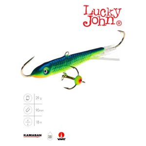 Балансир Lucky John CLASSIC 9 + тр. 90мм/29 блистер