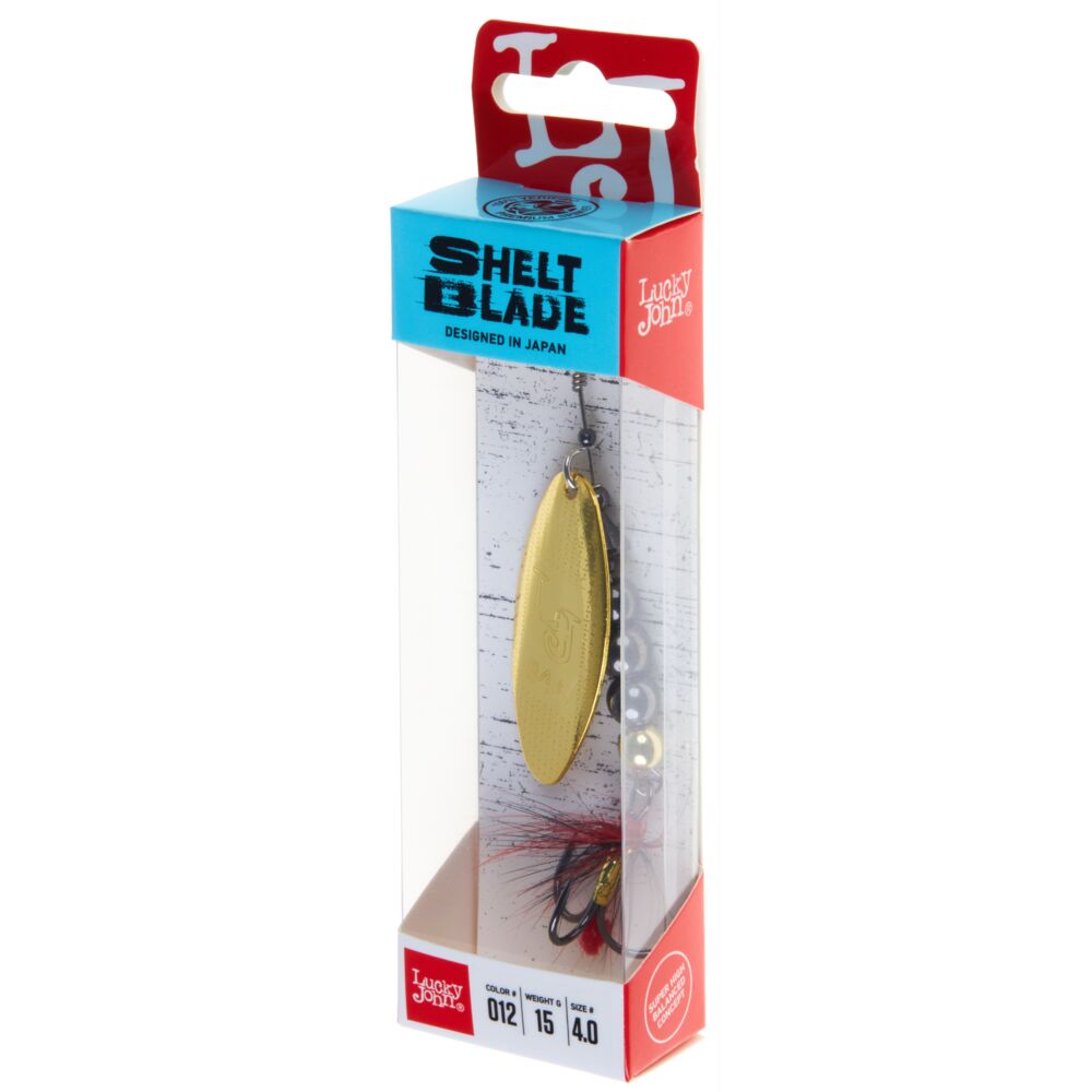 Блесна вращ. Lucky John SHELT BLADE 4 15,0г 012 в блистере