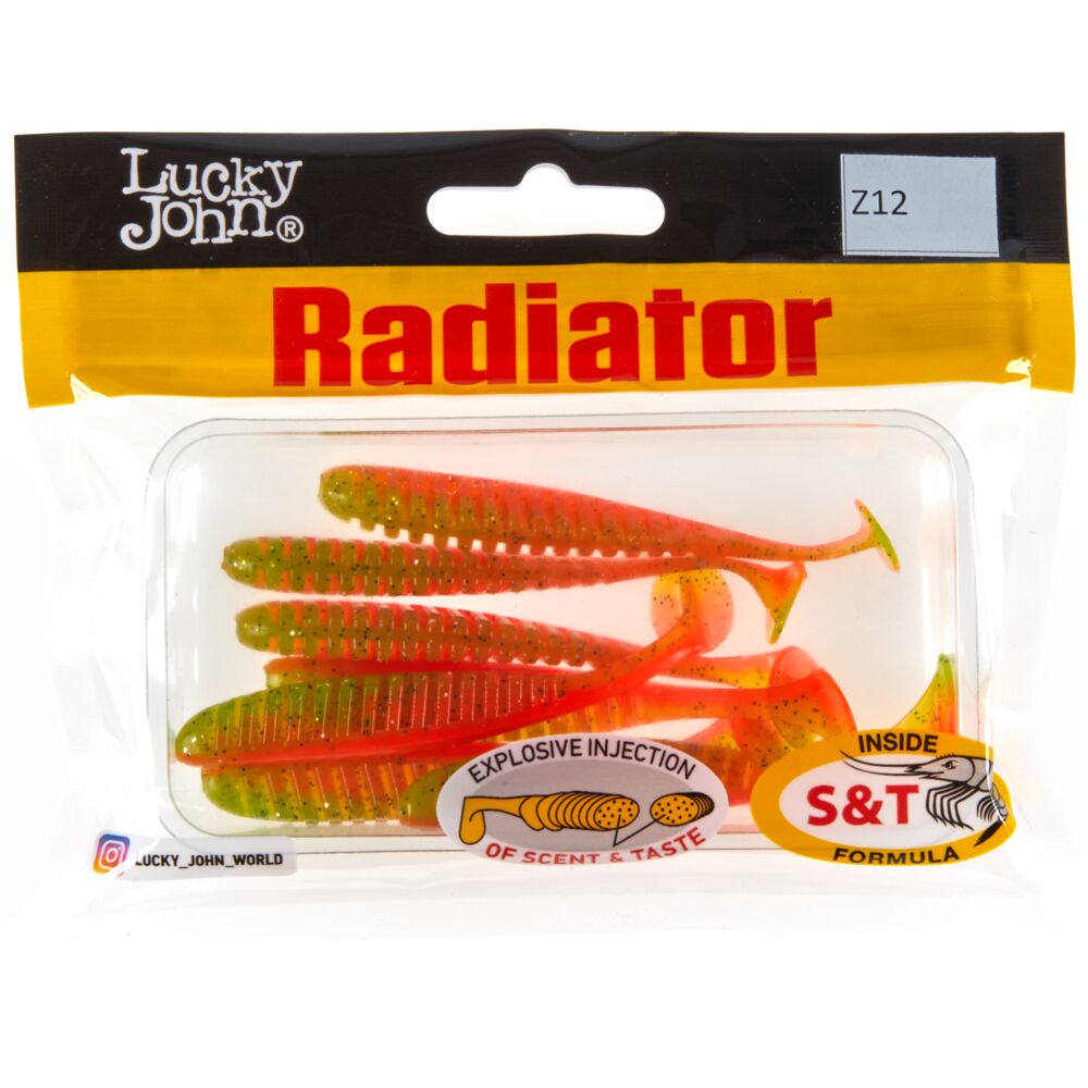 Виброхвосты съедоб. искусст. LJ Pro Series RADIATOR 3.0in (07.50)/Z12 7шт