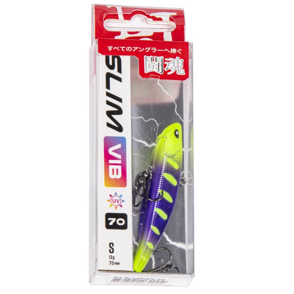 Воблер тонущ. вертикал. LJ Pro Series SLIM VIB S 70.00/352