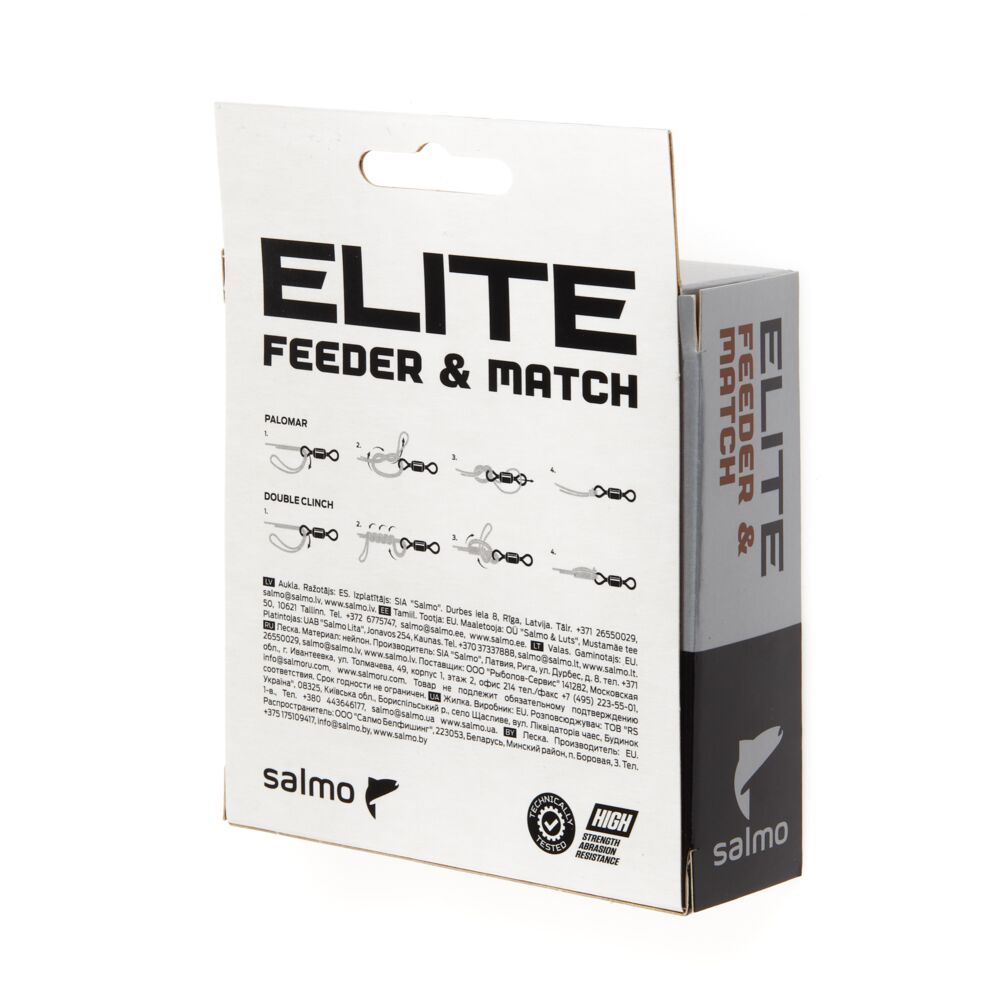 Леска моно. Salmo Elite FEEDER & MATCH 150/020 Леска моно. Salmo Elite FEEDER & MATCH 150/020