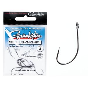 Крючки рыболовные Gamakatsu LS-3424F 04 (8шт)