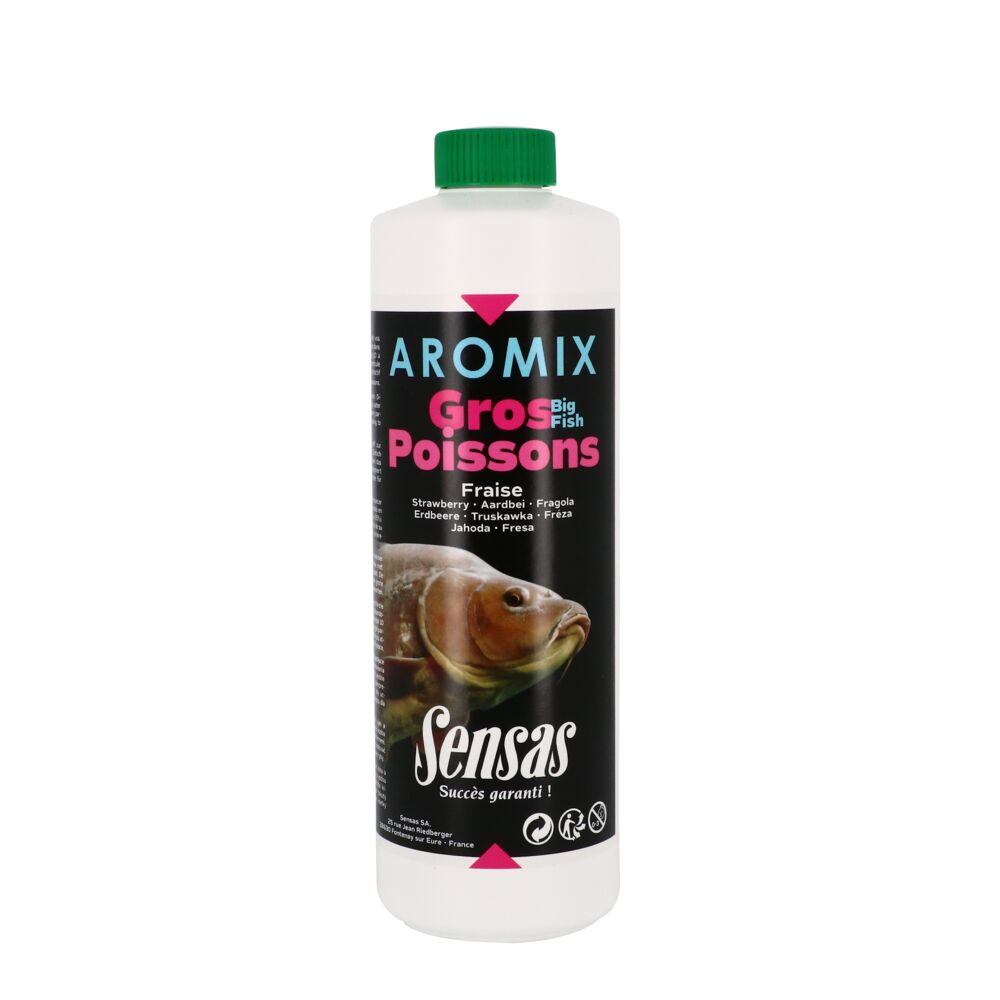 Ароматизатор Sensas AROMIX Strawberry 0.5л Ароматизатор Sensas AROMIX Strawberry 0.5л