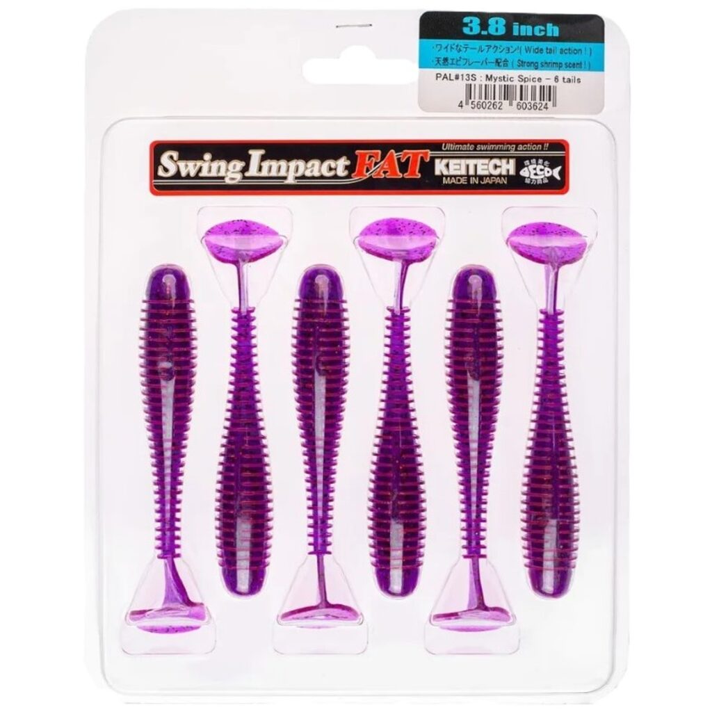 Приманка силиконовая Keitech Swing Impact FAT 3.8