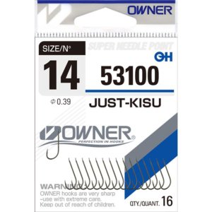Одинарный крючок OWNER JUST-KISU №10 (15шт)