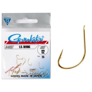 Крючки рыболовные Gamakatsu LS-1810G HOOKS GOLD 