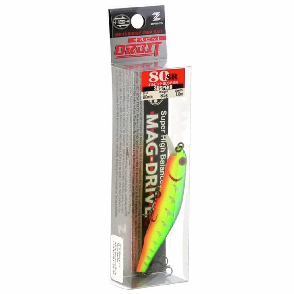 Воблер ZIPBAITS Orbit 80 SP-SR  цвет № 101M