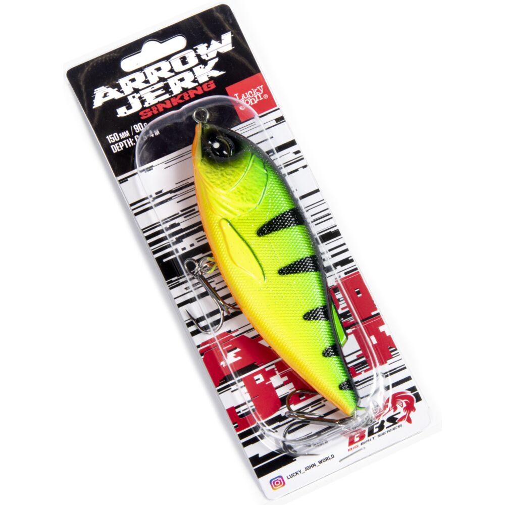 Воблер плав. LJ BBS Original ARROW JERK S 015.00/027 Воблер плав. LJ BBS Original ARROW JERK S 015.00/027