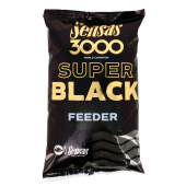 Прикормка Sensas 3000 Super BLACK Feeder 1кг Прикормка Sensas 3000 Super BLACK Feeder 1кг