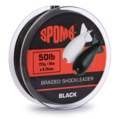 Леска плетеная Fox Spomb braided leader 22kg / 50lb 50m BLACK Леска плетеная Fox Spomb braided leader 22kg / 50lb 50m BLACK