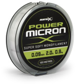 Леска рыболовная Matrix Power Micron X 0.09mm 100m Леска рыболовная Matrix Power Micron X 0.09mm 100m
