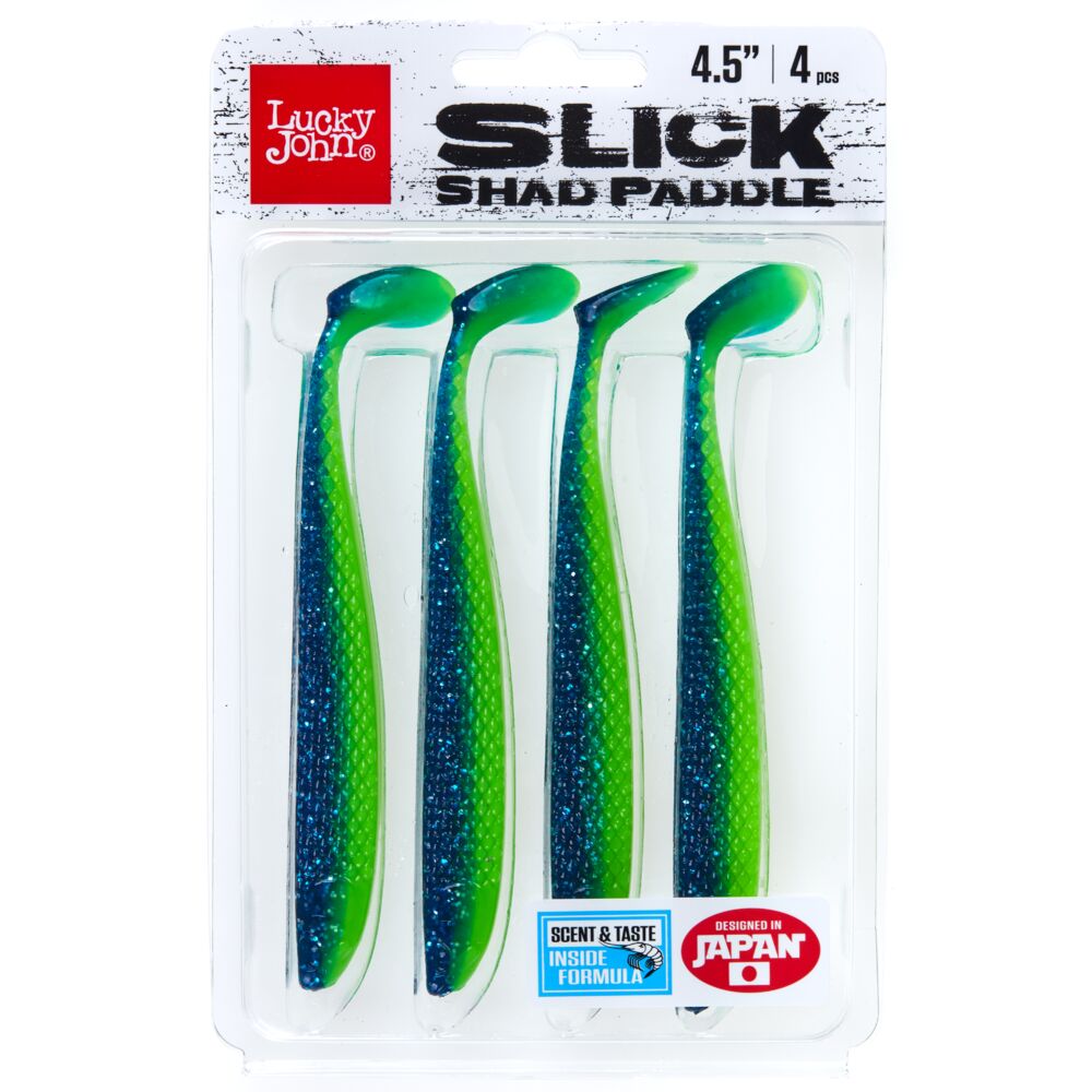 Виброхвосты LJ 3D Series SLICK SHAD PADDLE 4.5in (11.40)/Z17 4шт. Виброхвосты LJ 3D Series SLICK SHAD PADDLE 4.5in (11.40)/Z17 4шт.